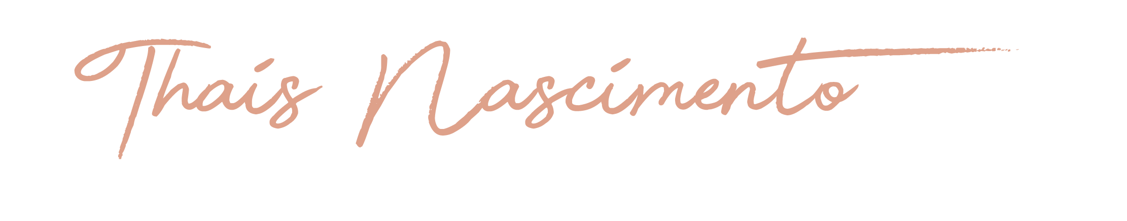 Thais Nascimento Assinatura (Rosa)